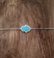 Bracelet opale bleu
