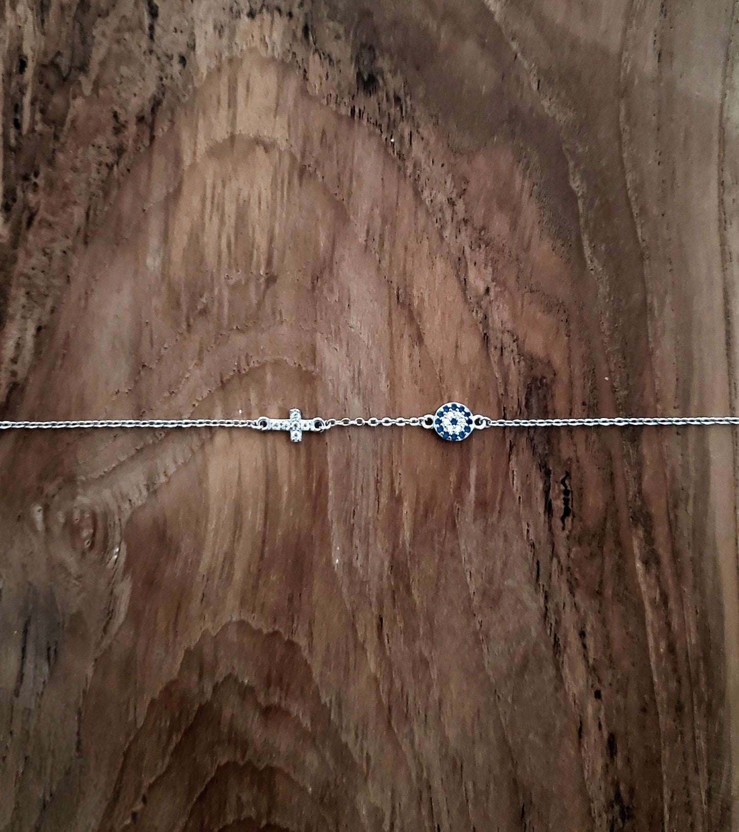 Bracelet œil bleu