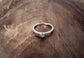 Bague fine solitaire