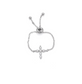 Bague chaine croix