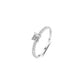 Bague fine carrée